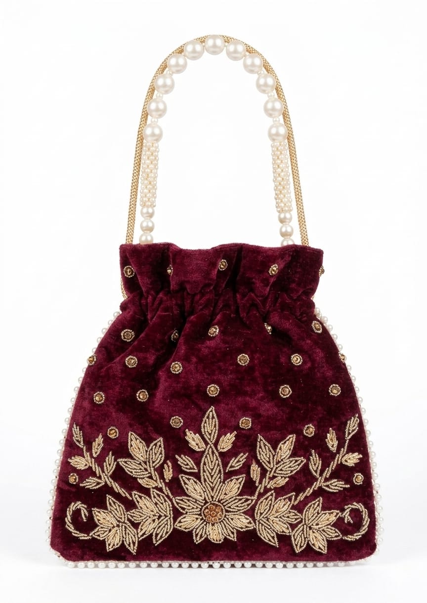 Red Potli Bag
