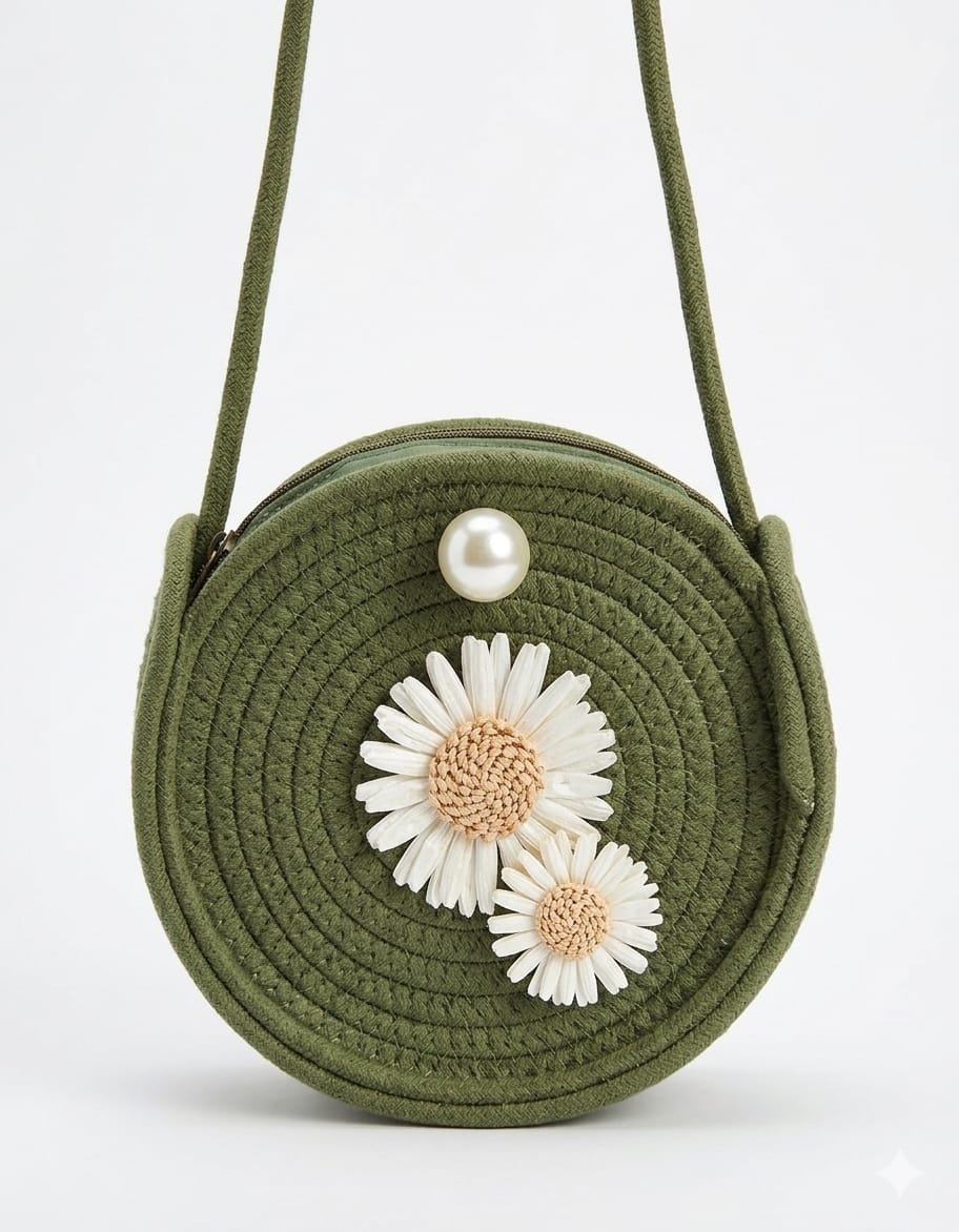 Multipurpose Floral Casual Purse