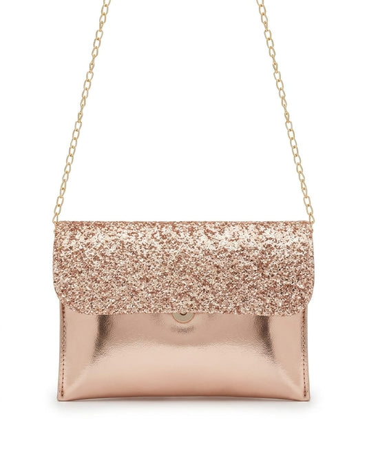 Rose Gold Evening Clutch