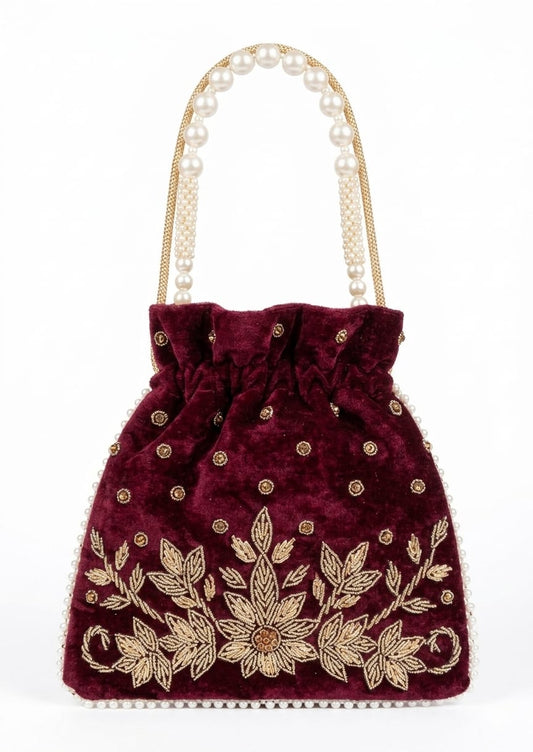 Red Potli Bag