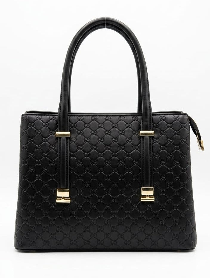 Evara Signature Satchel Multi Compartment Handbag