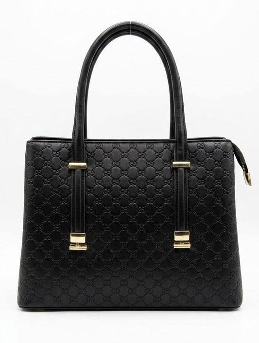 Evara Signature Satchel Multi Compartment Handbag