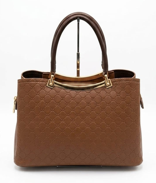Evara Signature Satchel Multi Compartment Handbag